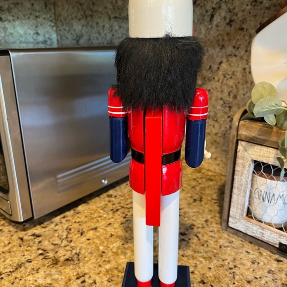 Christmas Baseball Nutcracker Figurine